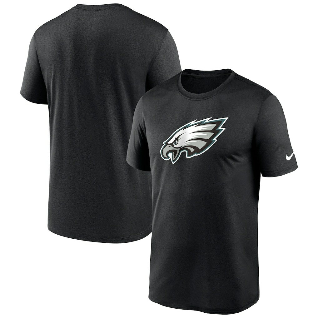 Philadelphia Eagles Primetime Legend Logo Performance T-Shirt Black | Nike for Sale