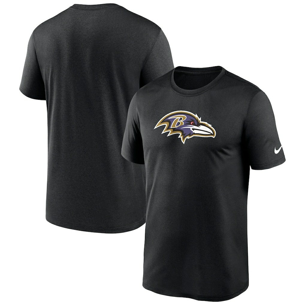 Baltimore Ravens Primetime Legend Logo Performance T-Shirt Black | Nike for Sale