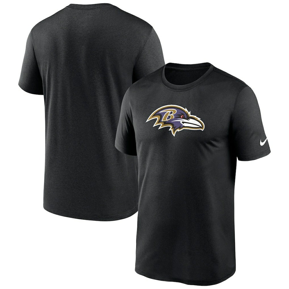 Baltimore Ravens Primetime Legend Logo Performance T-Shirt Black | Nike for Sale
