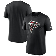 Atlanta Falcons Primetime Legend Logo Performance T-Shirt Black | Nike for Sale