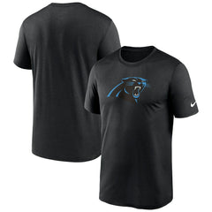 Carolina Panthers Primetime Legend Logo Performance T-Shirt Black | Nike for Sale