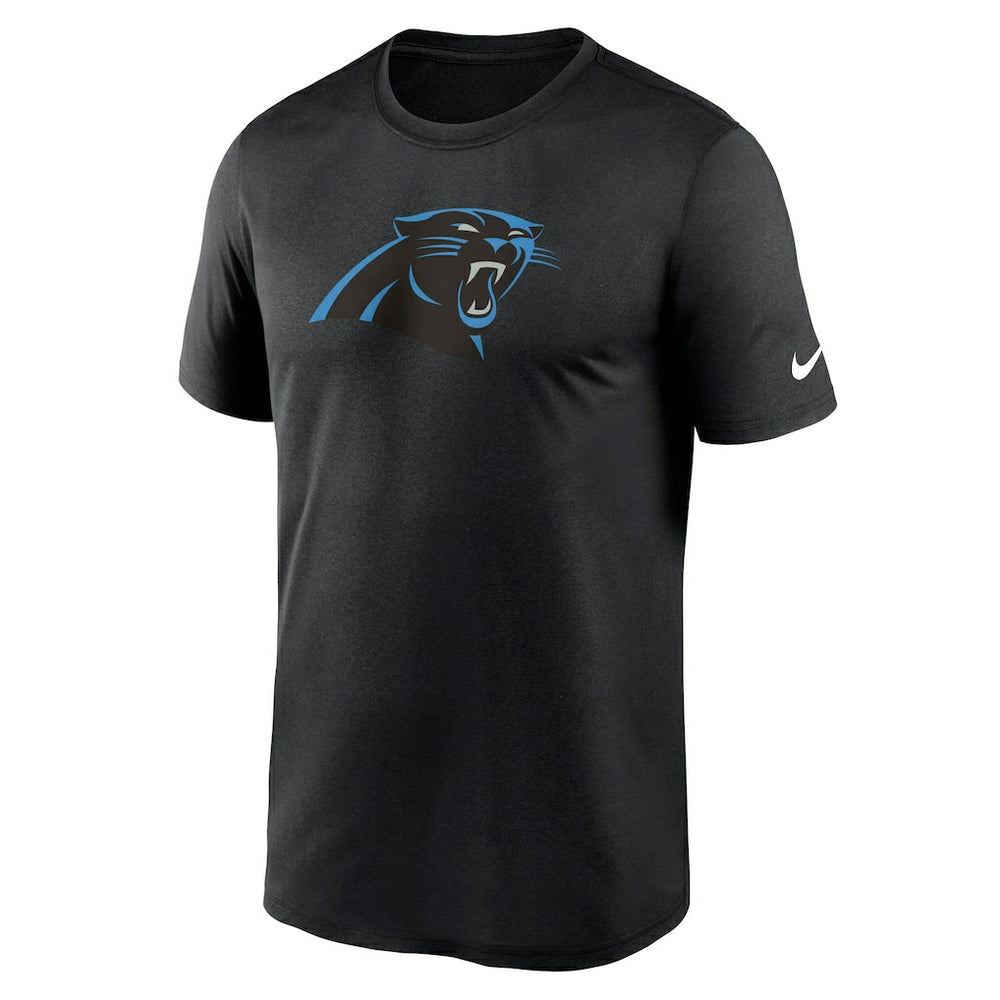 Carolina Panthers Primetime Legend Logo Performance T-Shirt Black | Nike for Sale
