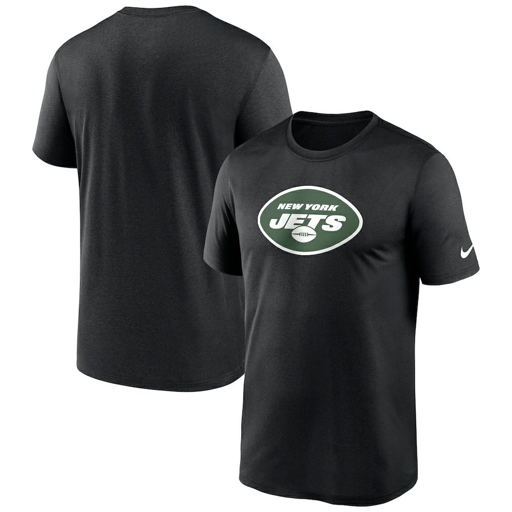 New York Jets Primetime Legend Logo Performance T-Shirt Black | Nike for Sale