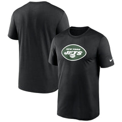 New York Jets Primetime Legend Logo Performance T-Shirt Black | Nike for Sale