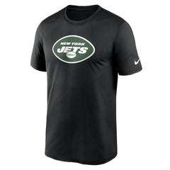 New York Jets Primetime Legend Logo Performance T-Shirt Black | Nike for Sale