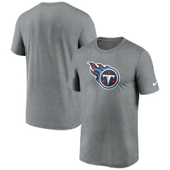 Tennessee Titans Primetime Legend Logo Performance T-Shirt Heather Charcoal | Nike for Sale