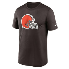 Cleveland Browns Primetime Legend Logo Performance T-Shirt Brown | Nike for Sale