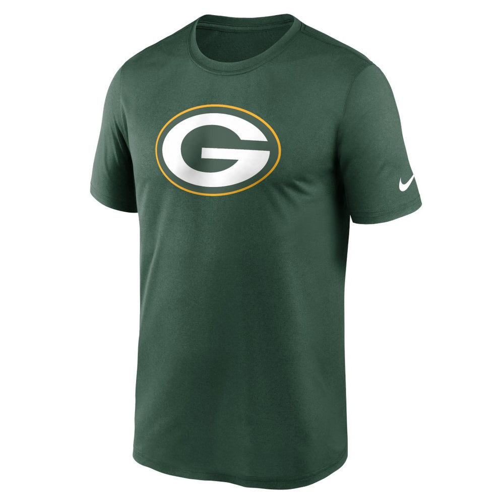 Green Bay Packers Primetime Legend Logo Performance T-Shirt Green | Nike for Sale