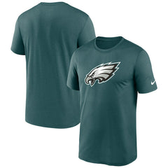 Philadelphia Eagles Primetime Legend Logo Performance T-Shirt Midnight Green | Nike for Sale