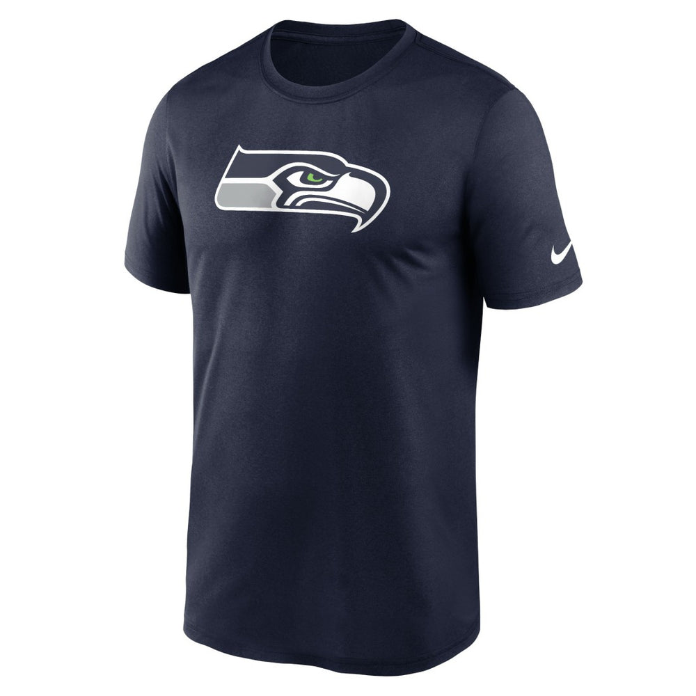 Seattle Seahawks Primetime Legend Logo Performance T-Shirt College Navy | Nike for Sale