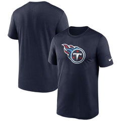 Tennessee Titans Primetime Legend Logo Performance T-Shirt Navy | Nike for Sale