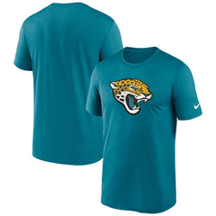 Jacksonville Jaguars Primetime Legend Logo Performance T-Shirt Teal | Nike for Sale