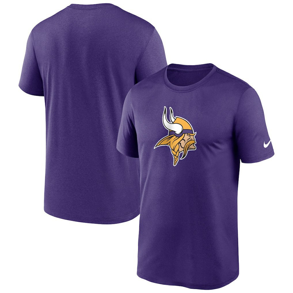 Minnesota Vikings Primetime Legend Logo Performance T-Shirt Purple | Nike for Sale