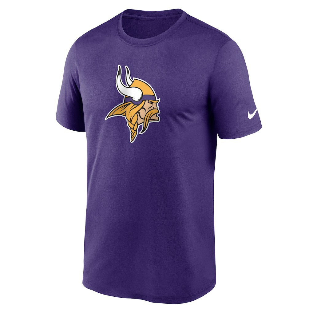Minnesota Vikings Primetime Legend Logo Performance T-Shirt Purple | Nike for Sale