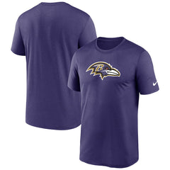 Baltimore Ravens Primetime Legend Logo Performance T-Shirt Purple | Nike for Sale