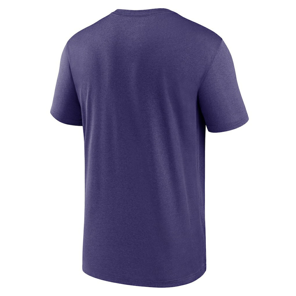 Baltimore Ravens Primetime Legend Logo Performance T-Shirt Purple | Nike for Sale