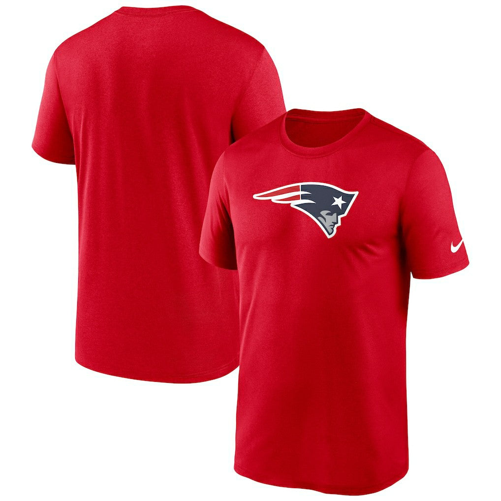 New England Patriots Primetime Legend Logo Performance T-Shirt Red | Nike for Sale