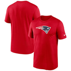 New England Patriots Primetime Legend Logo Performance T-Shirt Red | Nike for Sale