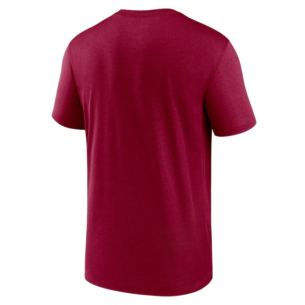 Washington Commanders Primetime Legend Logo Performance T-Shirt Burgundy | Nike for Sale