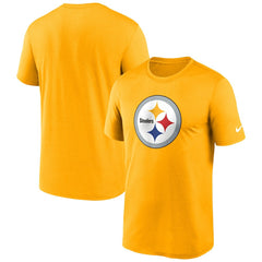 Pittsburgh Steelers Primetime Legend Logo Performance T-Shirt Gold | Nike for Sale
