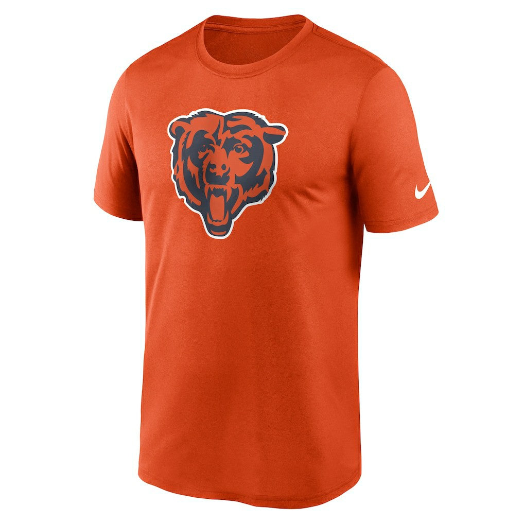 Chicago Bears Primetime Legend Logo Performance T-Shirt Orange | Nike for Sale