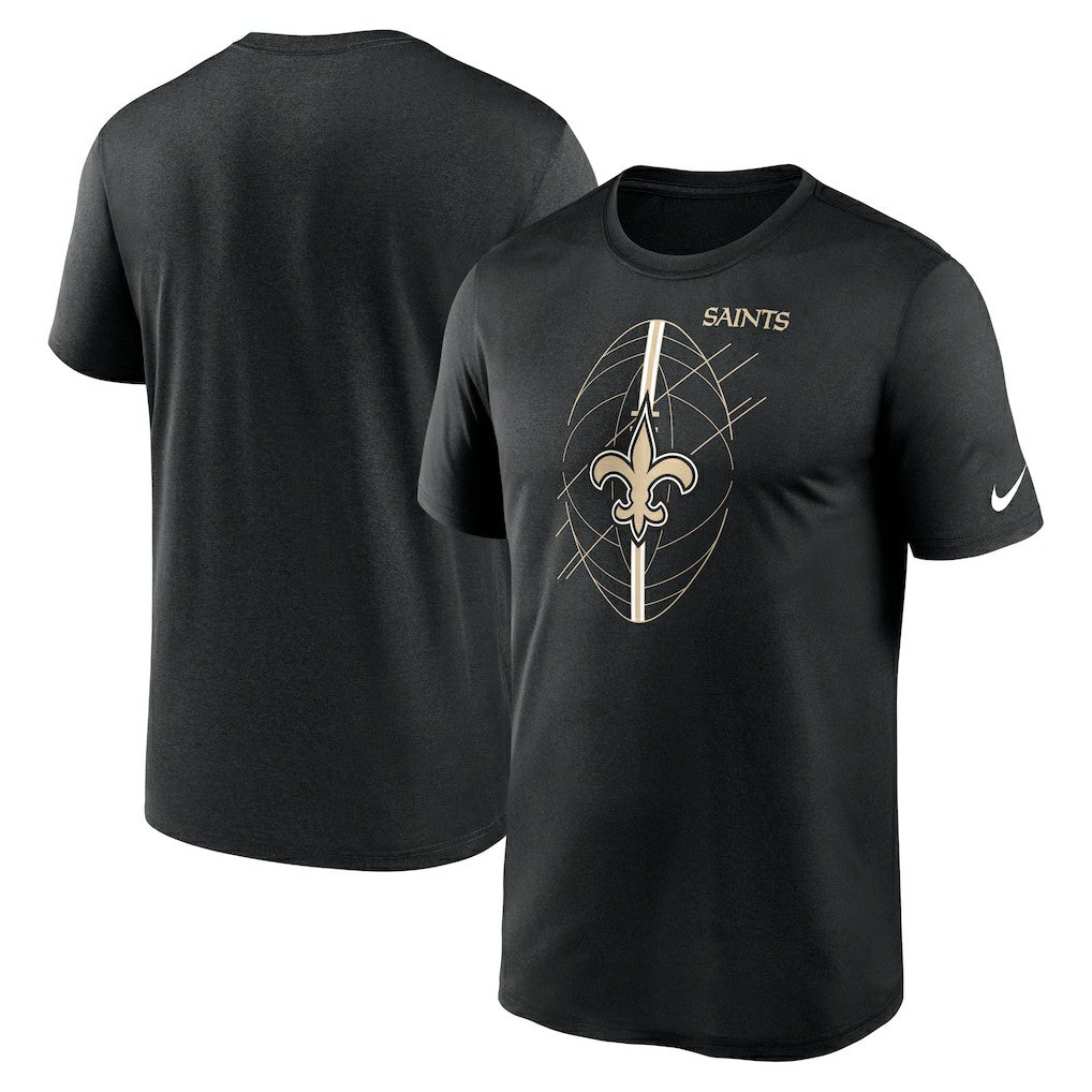 New Orleans Saints Legend Icon Performance T-Shirt Black | Nike for Sale