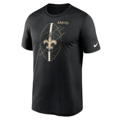 New Orleans Saints Legend Icon Performance T-Shirt Black | Nike for Sale