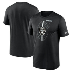 Las Vegas Raiders Legend Icon Performance T-Shirt Black | Nike for Sale