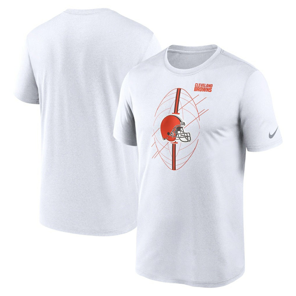 Cleveland Browns Legend Icon Performance T-Shirt White | Nike for Sale
