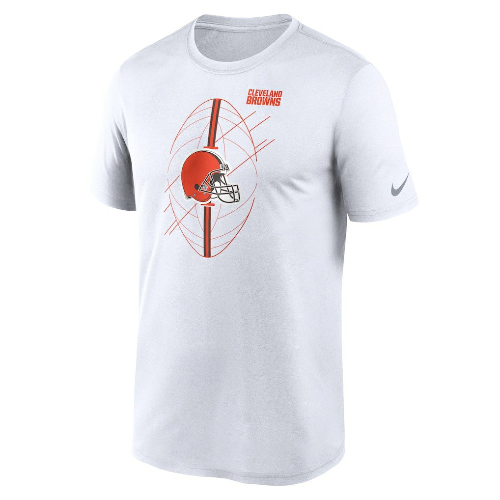 Cleveland Browns Legend Icon Performance T-Shirt White | Nike for Sale