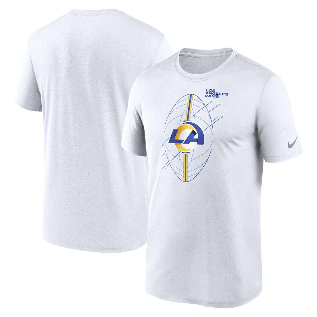 Los Angeles Rams Legend Icon Performance T-Shirt White | Nike for Sale
