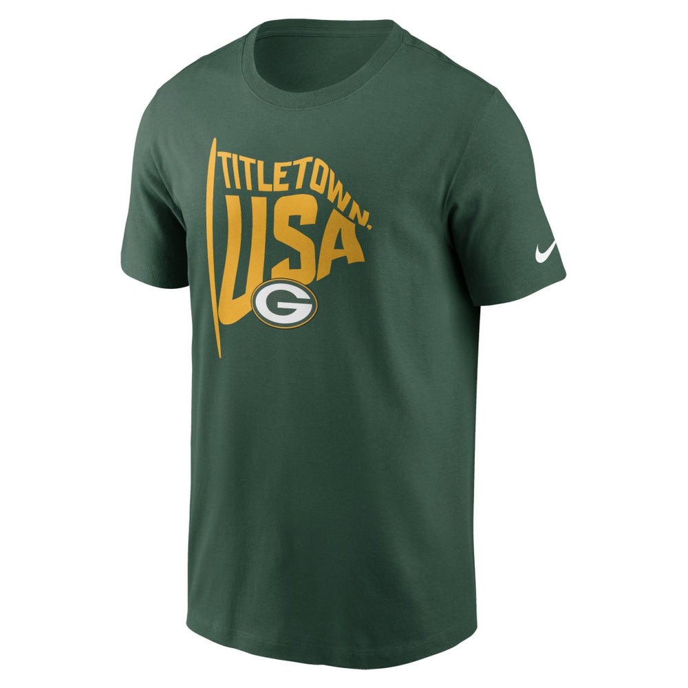 Green Bay Packers Local Essential T-Shirt Green | Nike for Sale