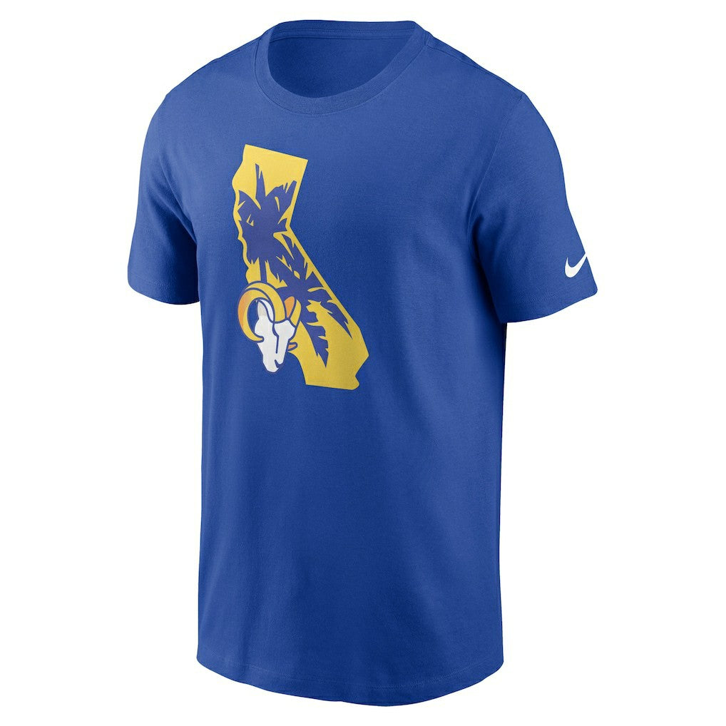 Los Angeles Rams Local Essential T-Shirt Royal | Nike for Sale