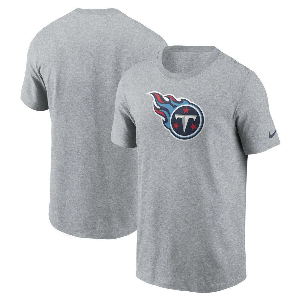 Tennessee Titans Logo Essential T-Shirt Gray | Nike for Sale