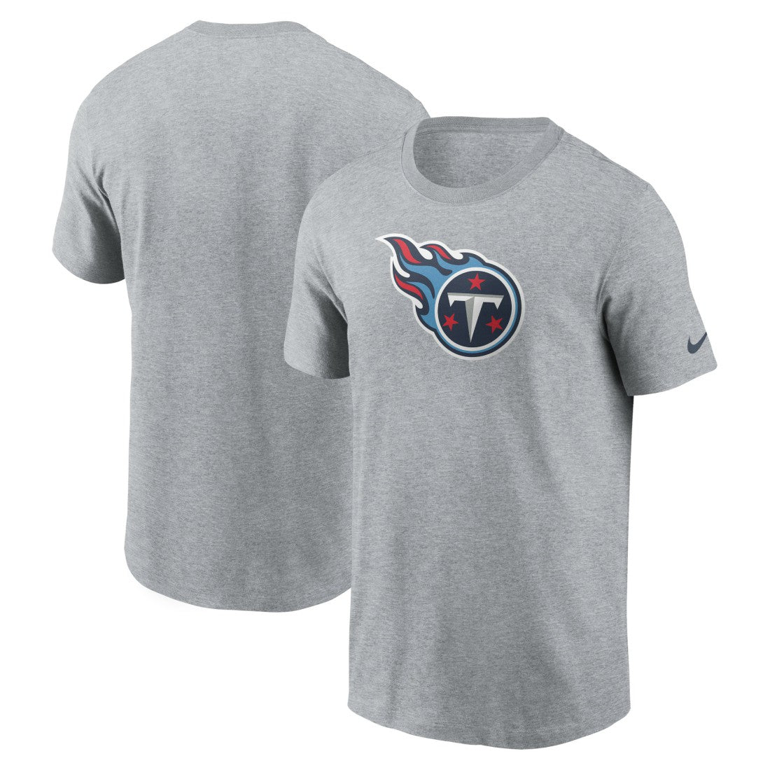 Tennessee Titans Logo Essential T-Shirt Gray | Nike for Sale