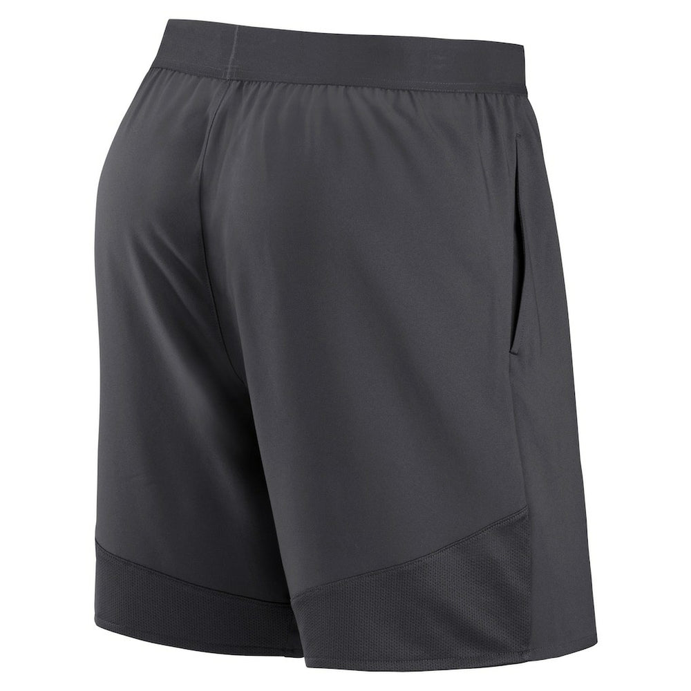 New England Patriots Stretch Performance Shorts Anthracite | Nike for Sale