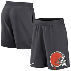 Cleveland Browns Stretch Performance Shorts Anthracite | Nike for Sale