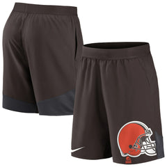 Cleveland Browns Stretch Performance Shorts Brown | Nike for Sale