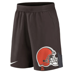 Cleveland Browns Stretch Performance Shorts Brown | Nike for Sale