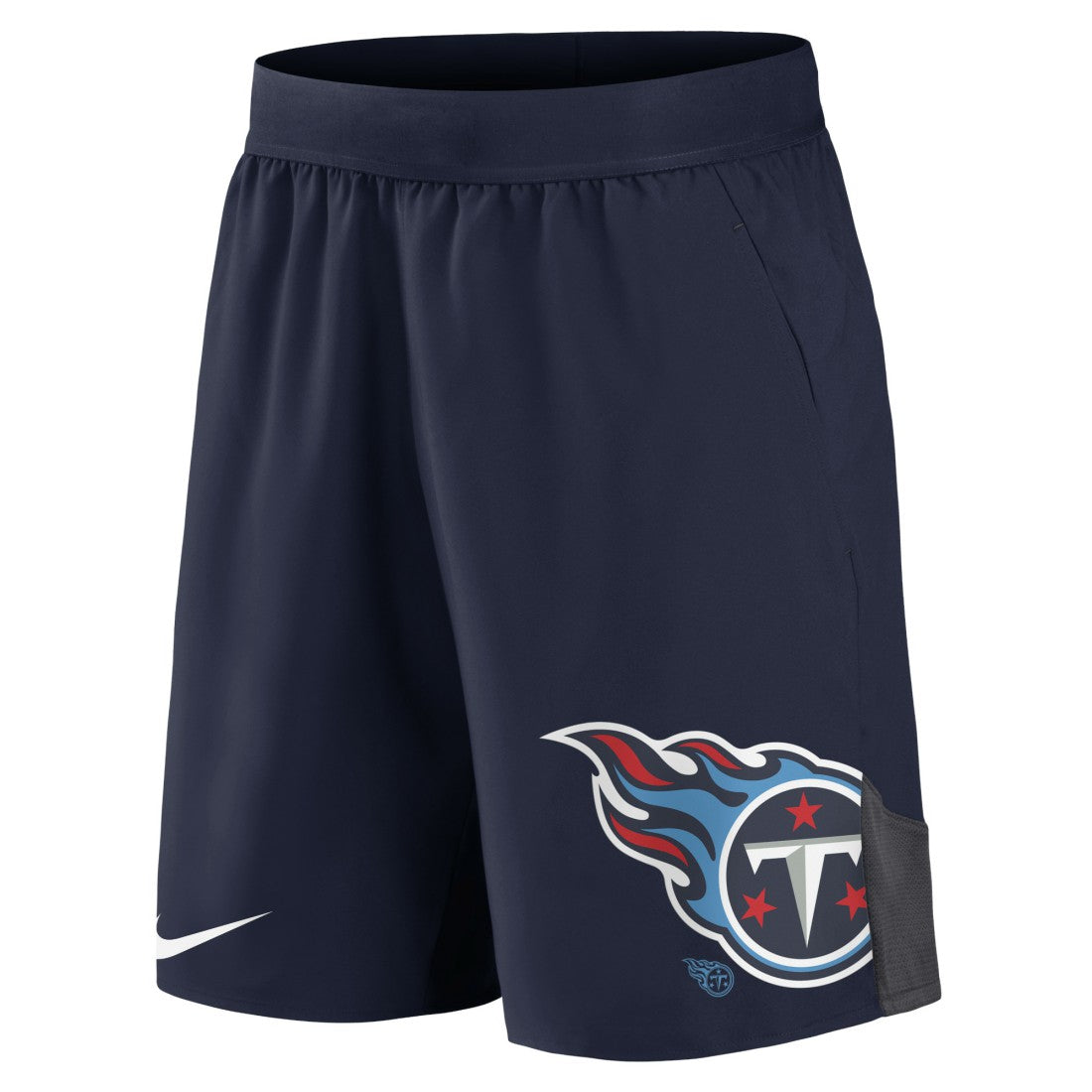 Tennessee Titans Stretch Performance Shorts Navy | Nike for Sale