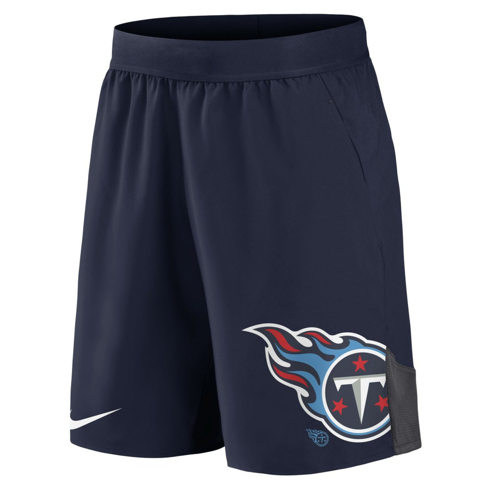 Tennessee Titans Stretch Performance Shorts Navy | Nike for Sale