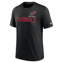 Arizona Cardinals Team Tri-Blend T-Shirt Heather Black | Nike for Sale