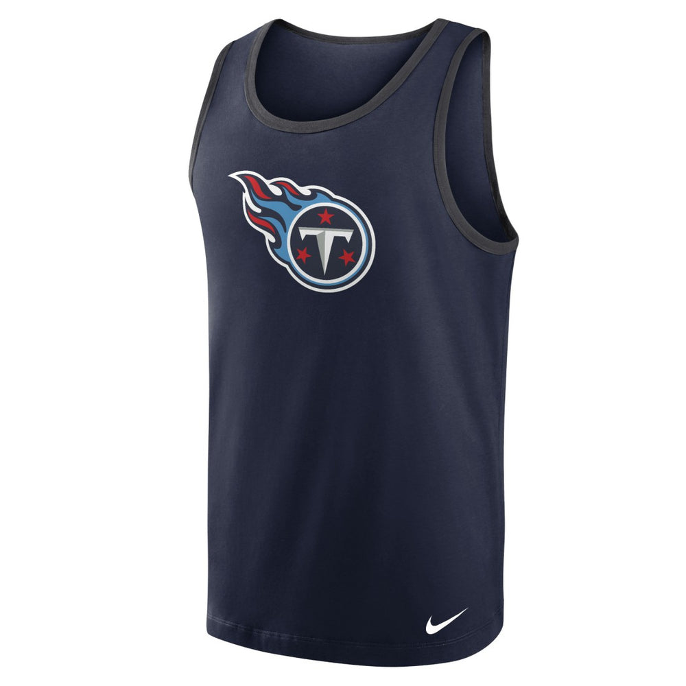 Tennessee Titans Tri-Blend Tank Top Navy | Nike for Sale
