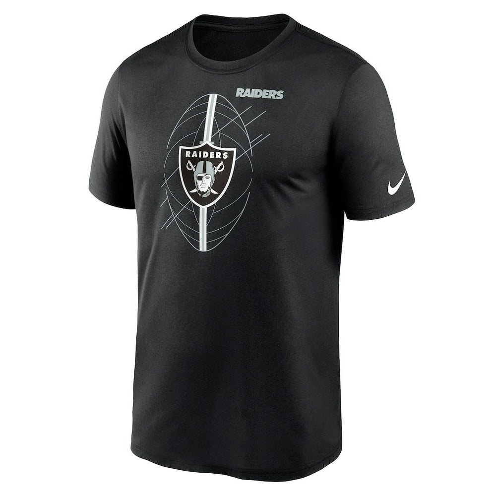 Las Vegas Raiders Big & Tall Legend Icon Performance T-Shirt Black | Nike for Sale