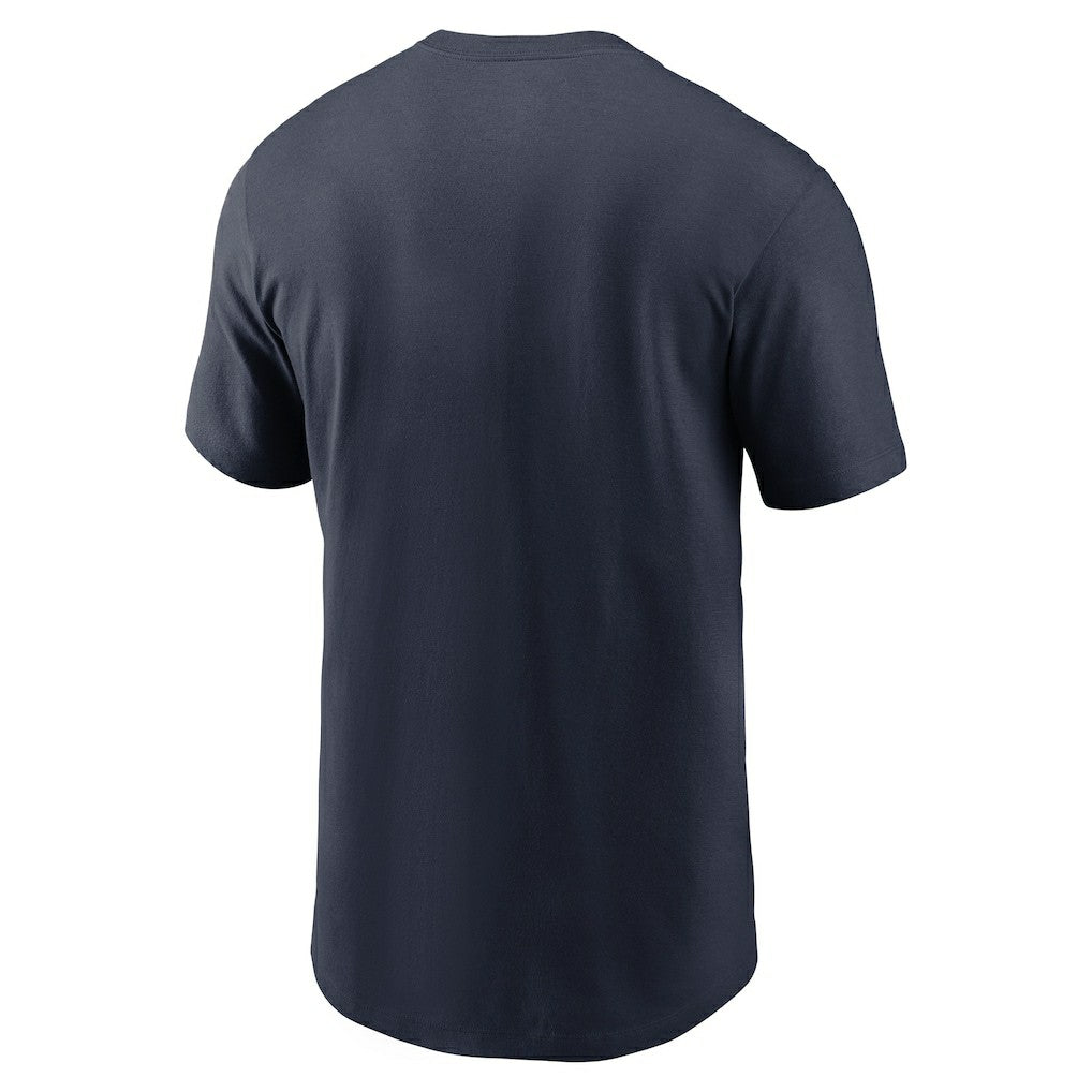 Chicago Bears Yard Line Fashion Asbury T-Shirt Navy | Nike for Sale