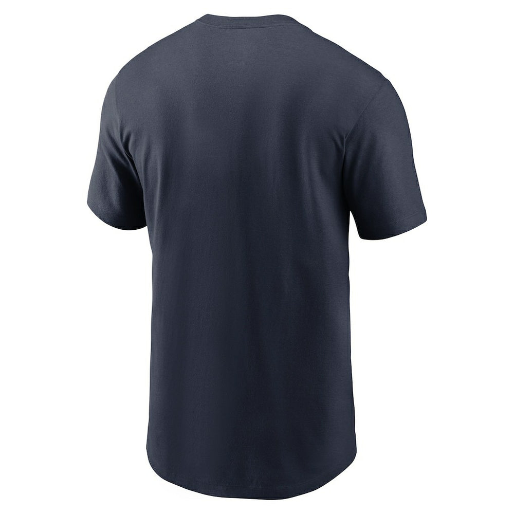 Chicago Bears Yard Line Fashion Asbury T-Shirt Navy | Nike for Sale