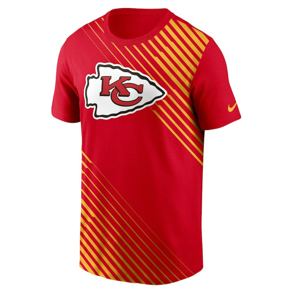 Kansas City Chiefs Yard Line Fashion Asbury T-Shirt Red | Nike for Sale