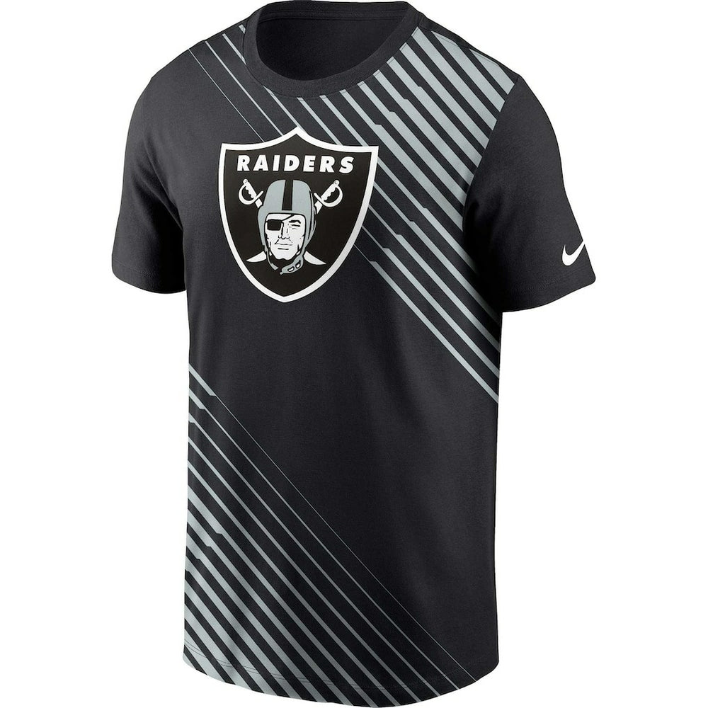 Las Vegas Raiders Yard Line Fashion Asbury T-Shirt Black | Nike for Sale