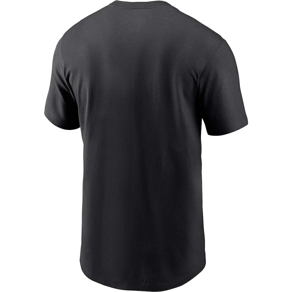 Las Vegas Raiders Yard Line Fashion Asbury T-Shirt Black | Nike for Sale