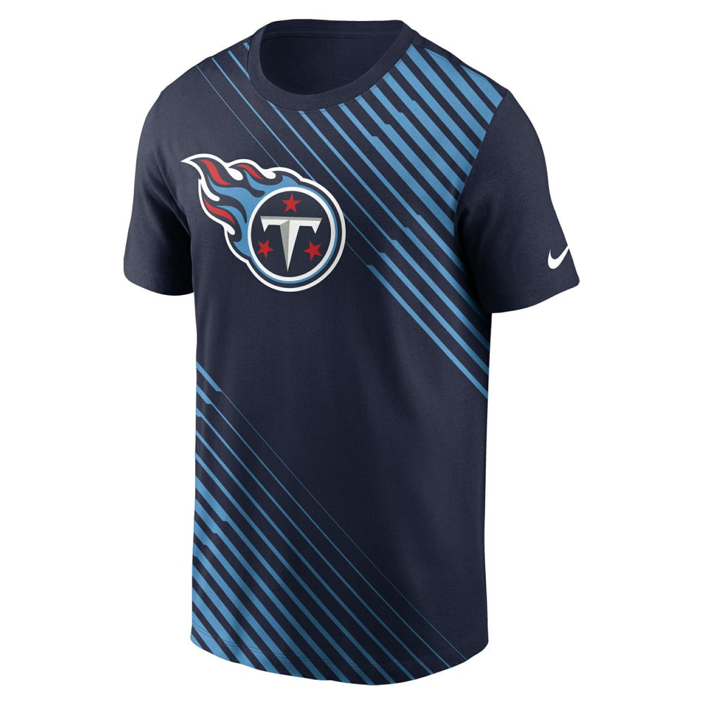 Tennessee Titans Yard Line Fashion Asbury T-Shirt Navy | Nike for Sale